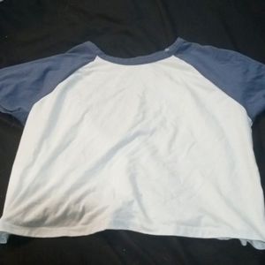 Blue Dark Shoulder Tee